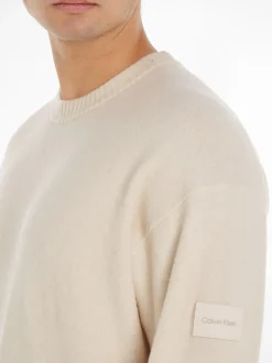 Calvin Klein Langærmet Striktrøje, , M* Strik