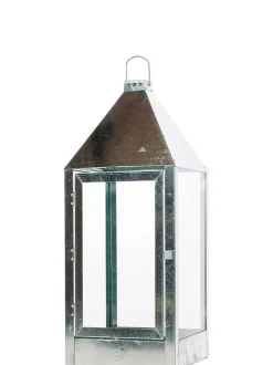A2 Living Lanterne, Galvaniseret, 32x70x32 cm* Lanterner & Lyskæder