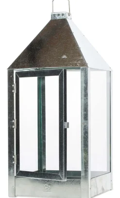 A2 Living Lanterne, Galvaniseret, 32x70x32 cm* Lanterner & Lyskæder