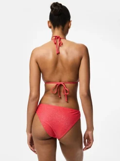 Pieces Laomi Lurex Bikinitop, , S Lollipop