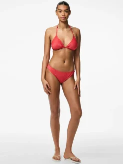 Pieces Laomi Lurex Bikinitop, , S Lollipop