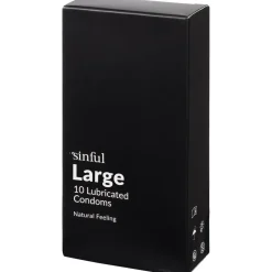 Best Sinful Large Kondomer, 10 stk