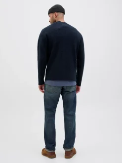Outlet R.D.D. Royal Denim Division Larry Knit Cardigan, , XL Salute