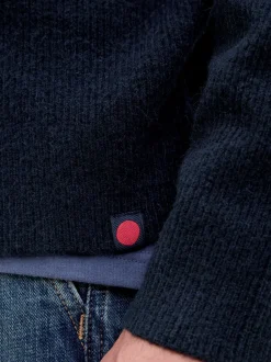 Outlet R.D.D. Royal Denim Division Larry Knit Cardigan, , XL Salute