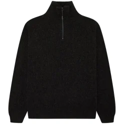 Woodbird Lass Half-zip Striktrøje, , S* Strik