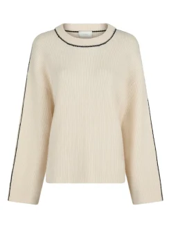 Neo Noir Latte Knit Striktrøje, , 40*Dame Strik & Sweatshirts