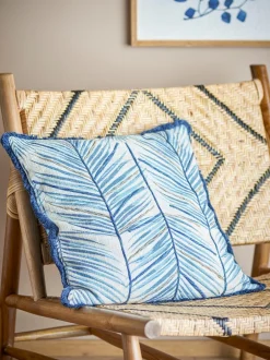 Sale Bloomingville Laval Pude, , 50x50 cm Blue