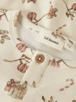 Hot Lil' Atelier Layo Git Natsæt, , 116 cm Turtledove Christmas