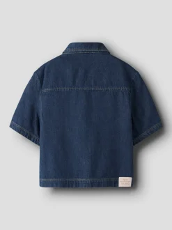 Name It Lea Oversize Denimskjorte, , 152 cm*Børn Skjorter