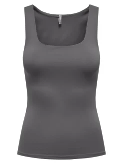 Discount ONLY Lea Top, , M Thunderstorm