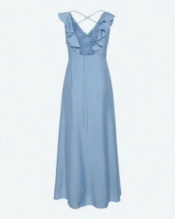Hot Moves Leanna Maxi Kjole, , 42 Blue Bell