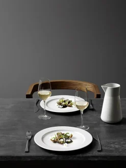 Hot Eva Trio Legio Nova Middagstallerken, , Ø25 cm Hvid