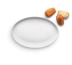 Eva Trio Legio Nova Oval Coupe Tallerken, , 24,5 cm* Køkken|Tallerkener