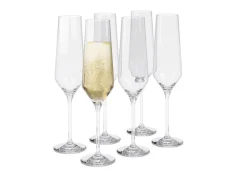 Best Eva Trio Legio Nova 6-pak Champagneglas, , 26 cl Klar