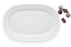 Hot Eva Trio Legio Nova Serveringsfad, , 24x37 cm Hvid