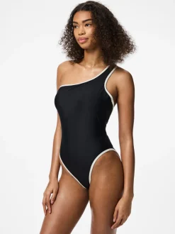 Pieces Leja Open Back Badedragt, , XS*Dame Badetøj