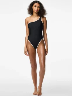 Pieces Leja Open Back Badedragt, , XS*Dame Badetøj