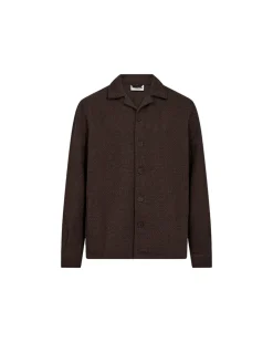 New Resteröds Leo Overshirt, , XL Brown