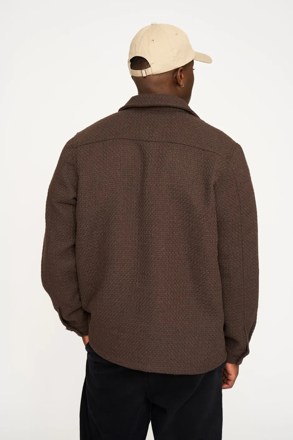New Resteröds Leo Overshirt, , XL Brown