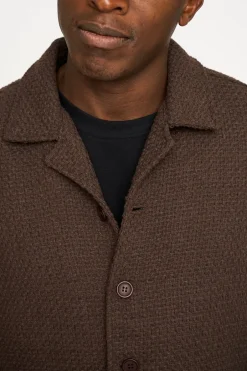 New Resteröds Leo Overshirt, , XL Brown