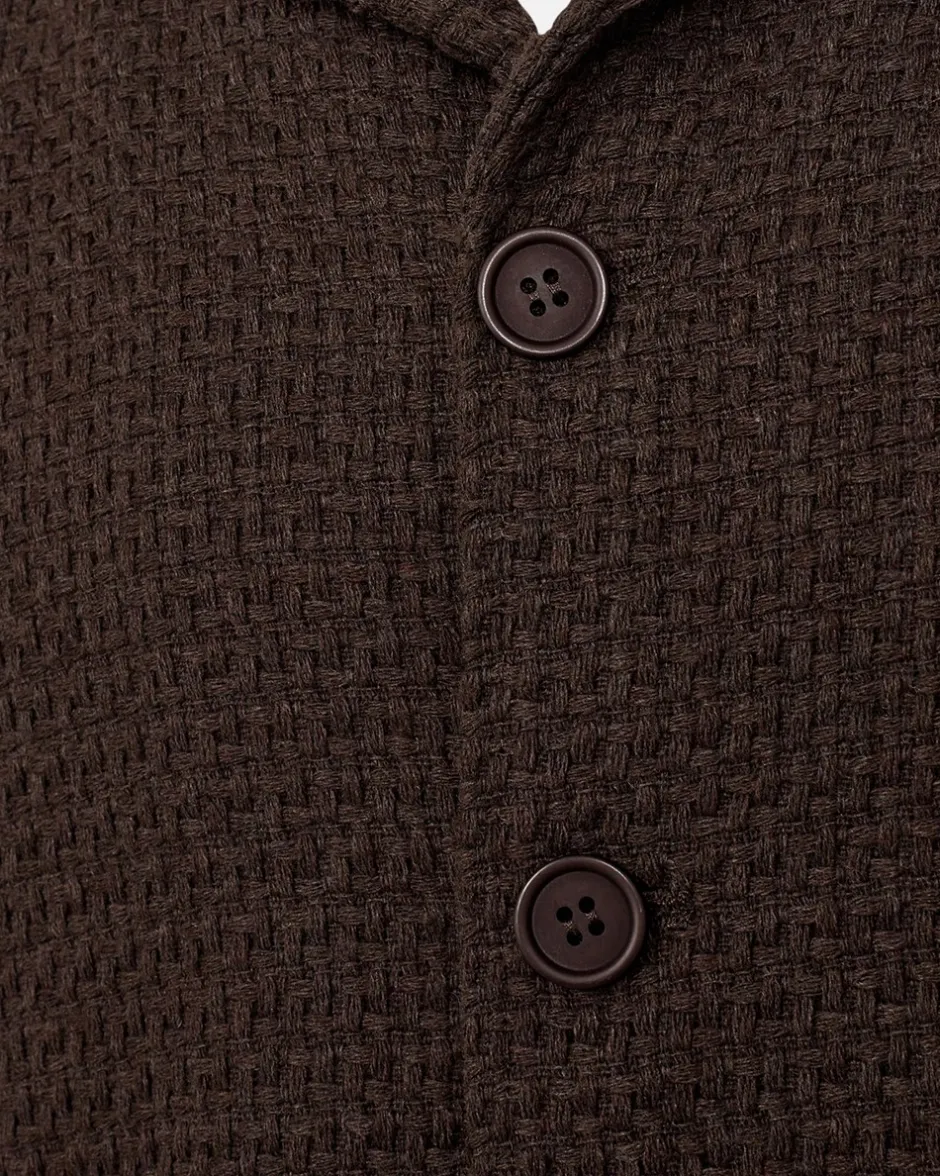 New Resteröds Leo Overshirt, , XL Brown