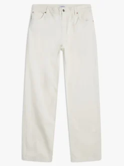 Hot Woodbird Leroy Twill Bukser, , W36/L32 Off White