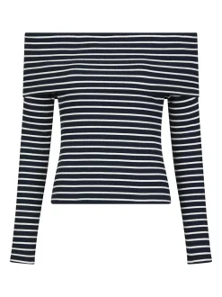 Neo Noir Lessy Stripe Bluse, , 40*Dame Bluser & Skjorter