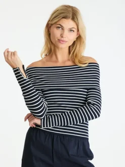 Neo Noir Lessy Stripe Bluse, , 40*Dame Bluser & Skjorter