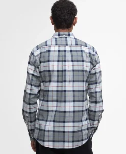 Outlet Barbour Lewis Tailored Skjorte, , M Bleached Pine Tartan