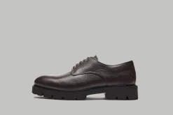 Clearance S.T. Valentin Lightweight Derby Sko, , 45 Brown Grained