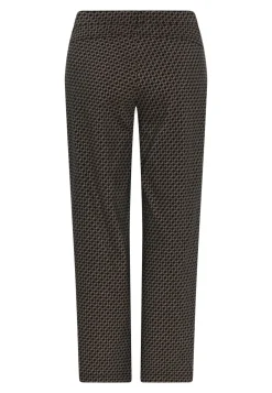 Outlet Cero Lina Wide Leg Bukser, , 40 Bronze Pattern