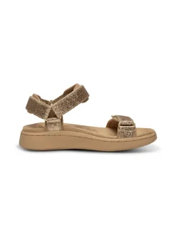 Woden Line Glitter Sandaler, , 42*Dame Sandaler