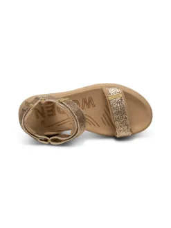 Woden Line Glitter Sandaler, , 42*Dame Sandaler