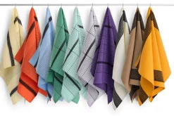 New HAY Linear Viskestykke, , 52x80 cm Sky Blue