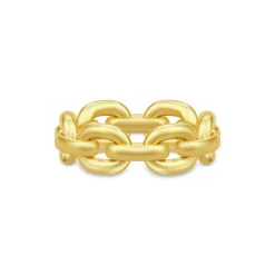 Julie Sandlau Link Chain Ring, , 54*Dame Ringe