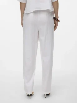 New Vero Moda Linn Bukser, , XL Snow White