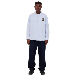 Hot BLS Hafnia Lion Heart Oxford LS Skjorte, , XL Light Blue