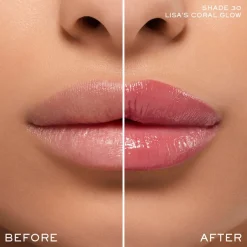 Best Lancôme Lip Idôle Squalane-12 Butterglow Glowy Color Balm, 30 Lisa's Coral Glow 30 Lisa's Coral Glow