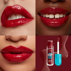 NYX Professional Makeup Lip I.V. Hydrating Gloss Stain Lipgloss,* Læber