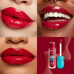 NYX Professional Makeup Lip I.V. Hydrating Gloss Stain Lipgloss,* Læber