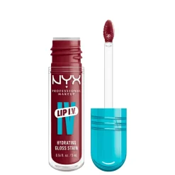 Outlet NYX Professional Makeup Lip I.V. Hydrating Gloss Stain Lipgloss, 09 Blush Rush