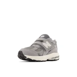 New Balance Litte Kids' 2002 Hook & Loop Sneakers, , 24 Steel/Lead