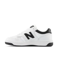 Discount New Balance Little Kids' 480 Sneakers, , 30 White/Black