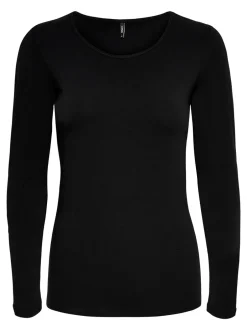 ONLY Live Love Langærmet T-shirt, , L*Dame T-Shirts & Toppe