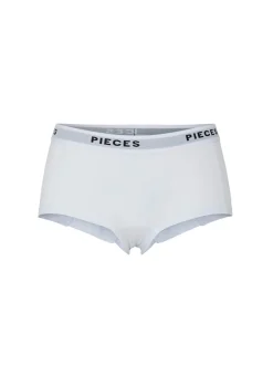 Sale Pieces Logo Lady 4-pak Trusser, , XL Bright White
