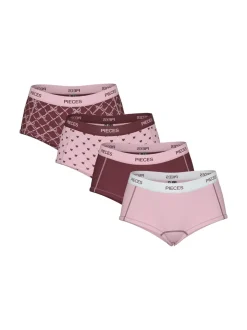 Clearance Pieces Logo Lady 4-pak Trusser, , L Tawny Port