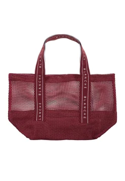 Clearance Blanche Logo Tote Bag, Rød