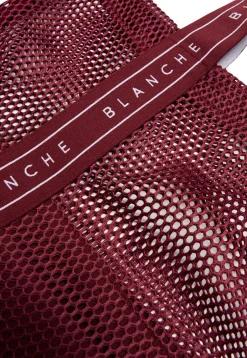 Clearance Blanche Logo Tote Bag, Rød