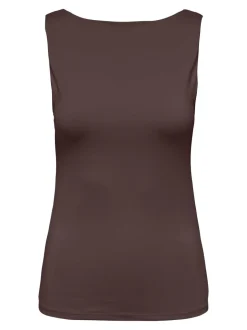 ONLY Lone Life Vendbar Top, , L Seal Brown