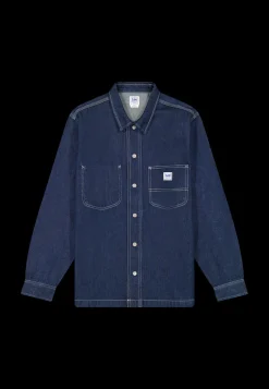 Clearance Lee Loose Workwear Overshirt, , XL Blue